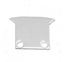 LED Profil Endkappen PL8 Spica Grau mit Schrauben