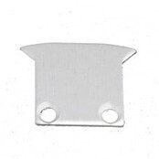 LED Profil Endkappen PL8 Spica Grau mit Schrauben