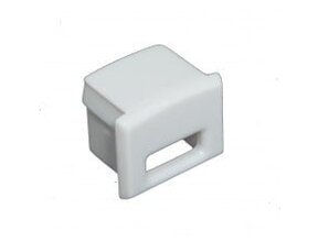 Endkappe mit Kabeldurchführung für LED-Profile – 05.1ALU