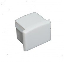 Aluminium-Eindkappe ohne Kabeldurchführung für LED-Streifen – 05.1ALU – Präzise Passform, 10 mm Breite, IP20 Schutzklasse, ideal für LED-Profile