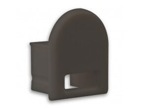 Endkappe mit Kabeldurchführung für LED Streifen – 05.2 Schwarz