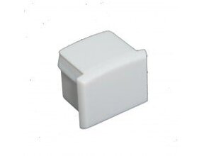 Endkappe für LED Streifen Profile ohne Kabeldurchführung – 05.1Weiß