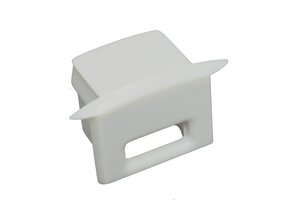 Endkappe mit Kabeldurchführung für LED Aluminiumprofil - 03ALU