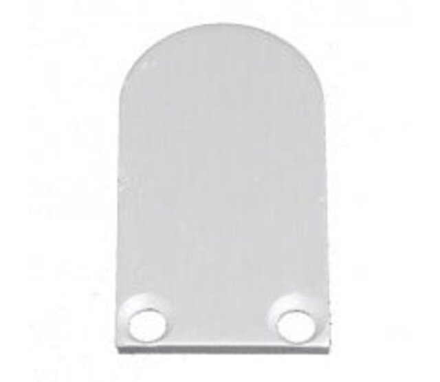 LED Profil Endkappen PL5 C5 Spica - Grau – 2 Stück inkl.