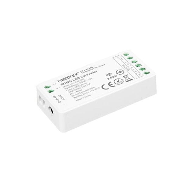 RGBW LED Streifen Controller - 1 Zone - PRO - Fut038s | 24V, 4-Kanal, PWM-Steuerung, 144W Max, DMX512, App-Steuerung, Touch-Bedienfeld, für professionelle Beleuchtung RGBW LED Streifen Controller - 1 Zone - PRO - Fut038s | 24V, 4-Kanal, PWM-Steuerung, 144W Max, DMX512, App-Steuerung, Touch-Bedienfeld, für professionelle Beleuchtung