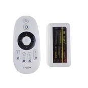 Farbige LED Streifen Fernbedienung - 4 Zonen - Miboxer FUT006 - RGB LED Steuerung, 24 Tasten, 16,4 Millionen Farben, 12V/24V kompatibel, für Innen- und Außenbereich Farbige LED Streifen Fernbedienung - 4 Zonen - Miboxer FUT006 - RGB LED Steuerung, 24 Tasten, 16,4 Millionen Farben, 12V/24V kompatibel, für Innen- und Außenbereich