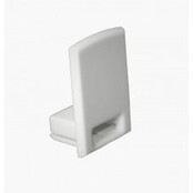 Endkappe für LED-Streifenprofile mit Kabeldurchführung – 15,1 mm Aluminium (ALU) – Passgenaue Abschlüsse für LED-Beleuchtungssysteme mit optimaler Kabelführung