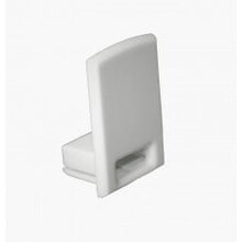 Endkappe für LED-Streifen-Profil mit Kabeldurchführung – 15.1ALU