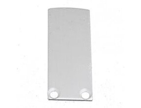 2x LED Alu-Profil Endkappen mit Schrauben für PL6 C3 Spica LED-Streifen