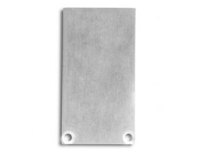 2x LED Alu-Profil Endkappen mit Schrauben XL06.C3 – für LED Streifen