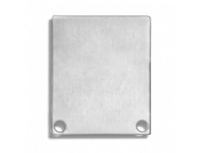 2x LED Profil Endkappen mit Schrauben XL05ALU.C2 – Zubehör für LED Streifen