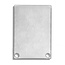 2x LED Profil Endkappen XL07.C2 ALU mit Schrauben