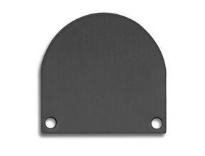 2x LED Profil Endkappen inkl. Schrauben – XL04 SCHWARZ C4