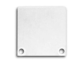 2x LED Alu-Profil Endkappen XL06WIT.C1 – Weiß, passgenau inkl. Schrauben