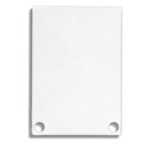 2 x LED-Profil Endkappen mit Schrauben, XL06.C4, Weiß – Passend für LED-Streifen, Aluminiumprofile, Montagezubehör, 6 mm Breite, inkl. Befestigungsmaterial für professionelle LED-Beleuchtung