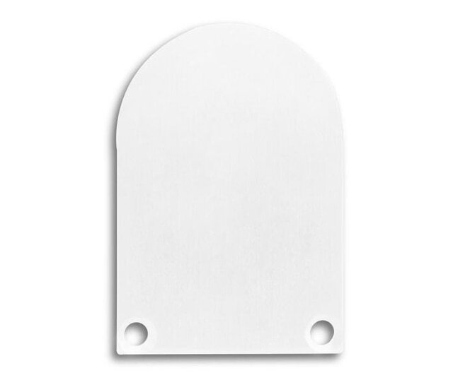 2x weiße LED-Profil Endkappen XL06.C4 mit Schrauben – Passend für LED-Streifen Aluminiumprofile – Hochwertige Abschlusskappen für professionelle LED-Beleuchtung