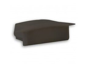 Endkappe für LED Streifen Profile ohne Kabeldurchführung – Schwarz 08