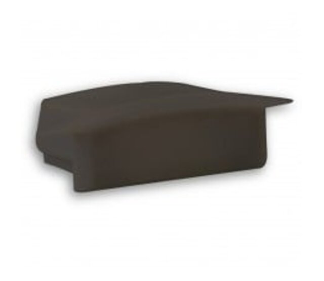 Endkappen für LED-Streifenprofile ohne Kabeldurchführung – 08ZWART | Präzise Abschlusskappen für Aluminiumprofile, passend für LED-Streifen, schwarze Ausführung, einfache Montage, hochwertige Verarbeitung, ideal für Beleuchtungsprojekte