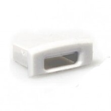 Endkappe mit Kabeldurchführung für LED Aluminiumprofil 15ALU