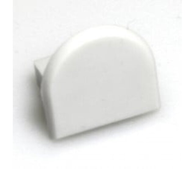 Endkappe ohne Kabeldurchführung für 16 mm Aluminium-Profile – Passend für LED-Streifen, IP20, 16ALU, 16 mm Breite, einfache Montage, ideal für LED-Beleuchtungssysteme