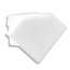 Endkappe für LED-Profil – Luksus Endkappe ohne Kabeldurchführung - C23WIT, 23 mm, weiß, für LED-Streifenprofil, IP20, passend für Aluminiumprofile, einfache Montage, staubgeschützt