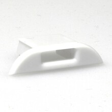 17ALU Endkappe mit Kabeldurchführung für LED Aluminiumprofil