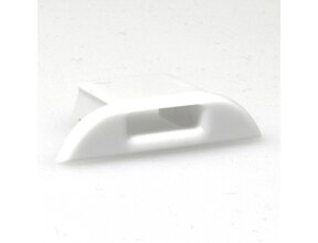 17ALU Endkappe mit Kabeldurchführung für LED Aluminiumprofil