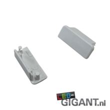 Endkappe ohne Kabeldurchführung - 09WIT für LED Streifen