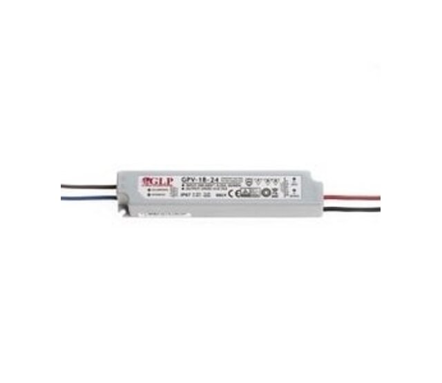 LED-Treiber 18 Watt 24 Volt 0,75 Ampere – IP67 wasserdicht – GLP GPV-18-24 – Konstantspannungsnetzteil für LED-Streifen und Beleuchtung LED-Treiber 18 Watt 24 Volt 0,75 Ampere – IP67 wasserdicht – GLP GPV-18-24 – Konstantspannungsnetzteil für LED-Streifen und Beleuchtung