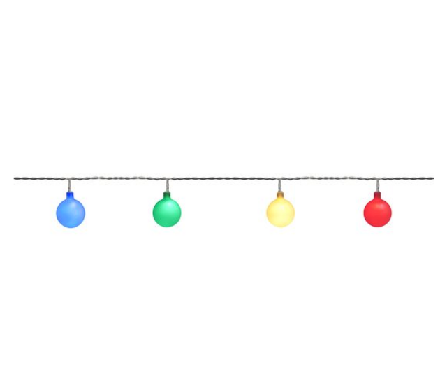 LED Partybeleuchtung – 50 RGB LEDs – 14,7 Meter Lichterkette mit Mehrfarben-Effekten, Fernbedienung, IP65 wasserdicht, 12V Niederspannung, ideal für Events und Dekoration