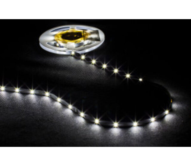 LED Streifen 12 Volt 4000K Neutralweiß 12W 1260LM 60LED/m IP20 - 2,5 Meter, dimmbar, energieeffizient, ideal für Innenbeleuchtung in Wohn- und Arbeitsbereichen