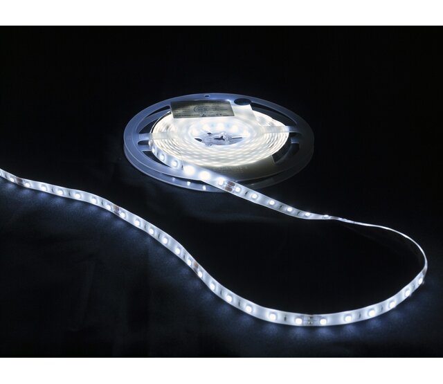 LED Streifen 24 Volt 6000K Kaltweiß 6W 630lm/m 60 LEDs/m IP65 10M Rolle – Energieeffizient, Wassergeschützt, Hochwertige Beleuchtung LED Streifen 24 Volt 6000K Kaltweiß 6W 630lm/m 60 LEDs/m IP65 10M Rolle – Energieeffizient, Wassergeschützt, Hochwertige Beleuchtung