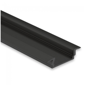 LED-Einbauprofil 50 Meter, 16,80 mm x 5,91 mm, inkl. Abdeckung PL8 (Schwarz) – Ideal für LED-Streifen, präzise Montage, hochwertiges Aluminium, perfekt für Beleuchtungsprojekte LED-Einbauprofil 50 Meter, 16,80 mm x 5,91 mm, inkl. Abdeckung PL8 (Schwarz) – Ideal für LED-Streifen, präzise Montage, hochwertiges Aluminium, perfekt für Beleuchtungsprojekte