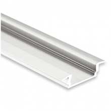LED Einbauprofil 50m mit Abdeckung 16,80x5,91mm PL8 Weiß für LED Streifen
