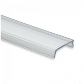 50 m LED-Streifen Aluminium-Eckprofil 25,66 x 18,01 mm mit Abdeckung – P23 Weiß – Hochwertiges, weiß pulverbeschichtetes Profil für LED-Streifen bis 11,5 mm, optimale Lichtverteilung, innen und außen