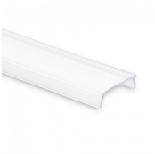 50 m LED-Streifen Aluminium-Eckprofil 25,66 x 18,01 mm mit Abdeckung – P23 Weiß – Hochwertiges, weiß pulverbeschichtetes Profil für LED-Streifen bis 11,5 mm, optimale Lichtverteilung, innen und außen
