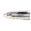 LED-Streifen Luksus Waterdichte LED strip 3000K Warm Wit 9,6W 1020LM 120LED p/m 12VDC IP65 - 5 meter