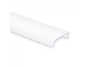 1m LED Alu-Profil Abdeckung – Opal – 11,5 mm – Lichtdurchlässig
