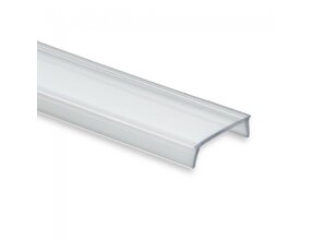 1m LED Aluprofil Abdeckung – Klar – 11,5 mm Breite – Diffusor für LED Streifen