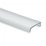 Einzelne LED-Profil-Abdeckung LED Gigant 2 m LED Profilabdeckung für LED-Streifen – Klar – 11,5 mm Breite – Hochwertige Abdeckung für optimale Lichtstreuung