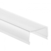 2 Meter Opal LED-Profilabdeckung für LED-Streifen – 25,8 mm Breite – C2-Klasse – Diffusor für gleichmäßige Lichtverteilung – Hochwertige Aluminiumausführung 2 Meter Opal LED-Profilabdeckung für LED-Streifen – 25,8 mm Breite – C2-Klasse – Diffusor für gleichmäßige Lichtverteilung – Hochwertige Aluminiumausführung
