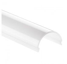 2 Meter Opal LED-Profilabdeckung für LED-Streifen – 25,8 mm Breite – Diffusor C4 – Hochwertige Lichtstreuung – Ideal für Innen- und Außenbeleuchtung – Technische Abdeckung für LED-Installationen