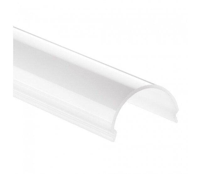 LED-Profilabdeckung Opal 2 m, 25,8 mm – kompatibel mit XL04 bis XL07