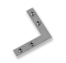 4 x LED-Profil XL04, XL05, XL06, XL07 Verbindungsstücke mit Winkeln – inkl. Montageschrauben für LED-Streifen, Aluminiumprofile, 90°-Ecken, kompatibel mit 10 mm breiten LED-Profilen, präzise Verbindungstechnik