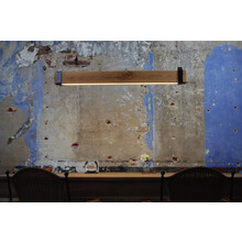 LED Eichenholz Pendelleuchte - 100 cm - Dual White - 2700K-6500K - Dimmbar