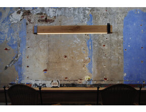 LED Eichenholz Pendelleuchte - 100 cm - Dual White - 2700K-6500K - Dimmbar