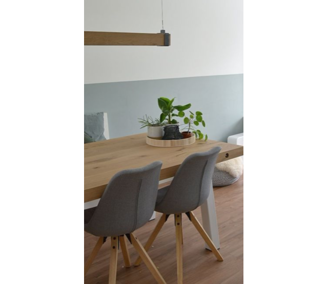 LED Eichenholz Hängeleuchte - 100 cm - Dual White Licht (2700K & 6500K) - Dimmbar - Energieeffizient - Modernes Design - Perfekt für Wohnzimmer oder Küche LED Eichenholz Hängeleuchte - 100 cm - Dual White Licht (2700K & 6500K) - Dimmbar - Energieeffizient - Modernes Design - Perfekt für Wohnzimmer oder Küche