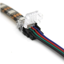 Wasserdichter Verbinder für RGB LED Streifen 10mm – IP65 Steckkupplung