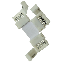 3-Wege-Verbinder für RGBW LED Streifen – 10 mm Breite, wasserdicht, für flexible LED-Bänder, einfache Installation, kompatibel mit 12V/24V, inkl. Steckverbinder, ideal für Innen- und Außenbeleuchtung