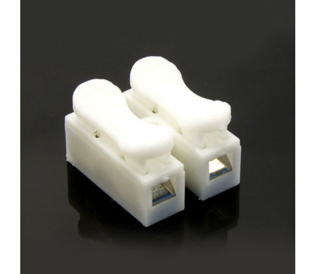 LED-Streifen-Verbinderblock: Praktisches Anschlussstück für 10 mm breite LED-Streifen, 12-24V DC, IP20, einfach zu montieren, für Innenbereich, inkl. Kabelklemmen LED-Streifen-Verbinderblock: Praktisches Anschlussstück für 10 mm breite LED-Streifen, 12-24V DC, IP20, einfach zu montieren, für Innenbereich, inkl. Kabelklemmen